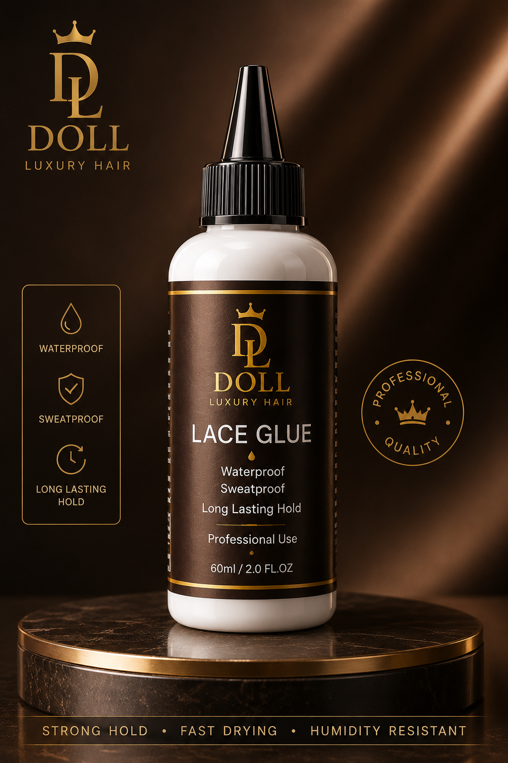 Large lace glue